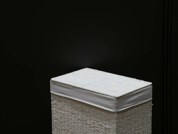 white-laundry-basket-with-fabric-lining